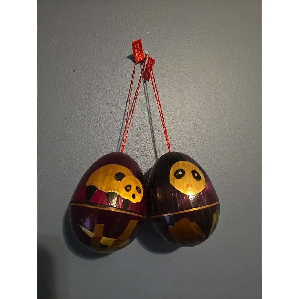 Vtg Lacquered 3